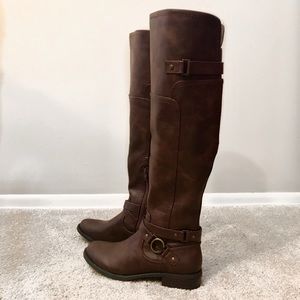 Tall Brown Riding Boots!! Guess Size 8 